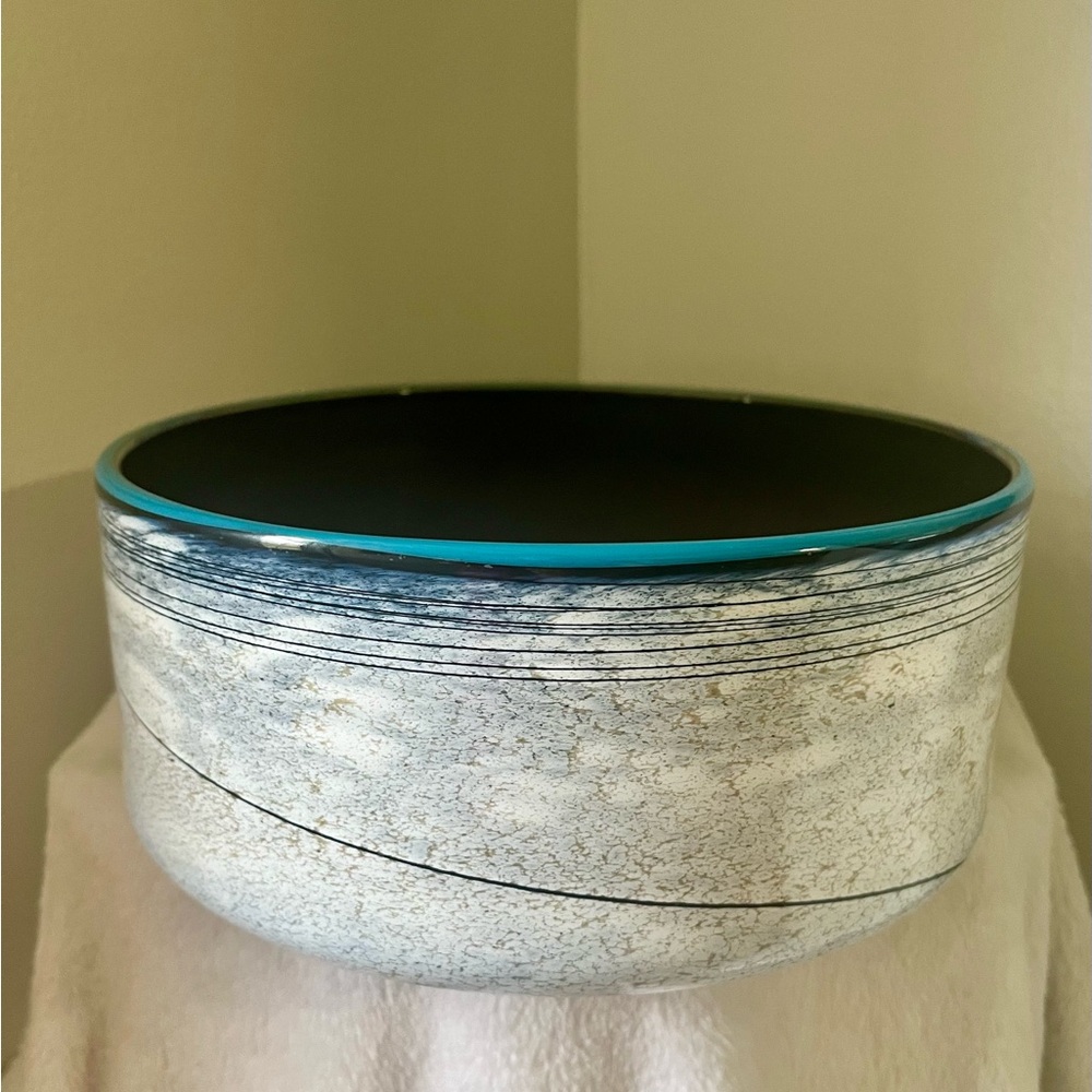 Blue and White Decorative Bowl Taylor Backes